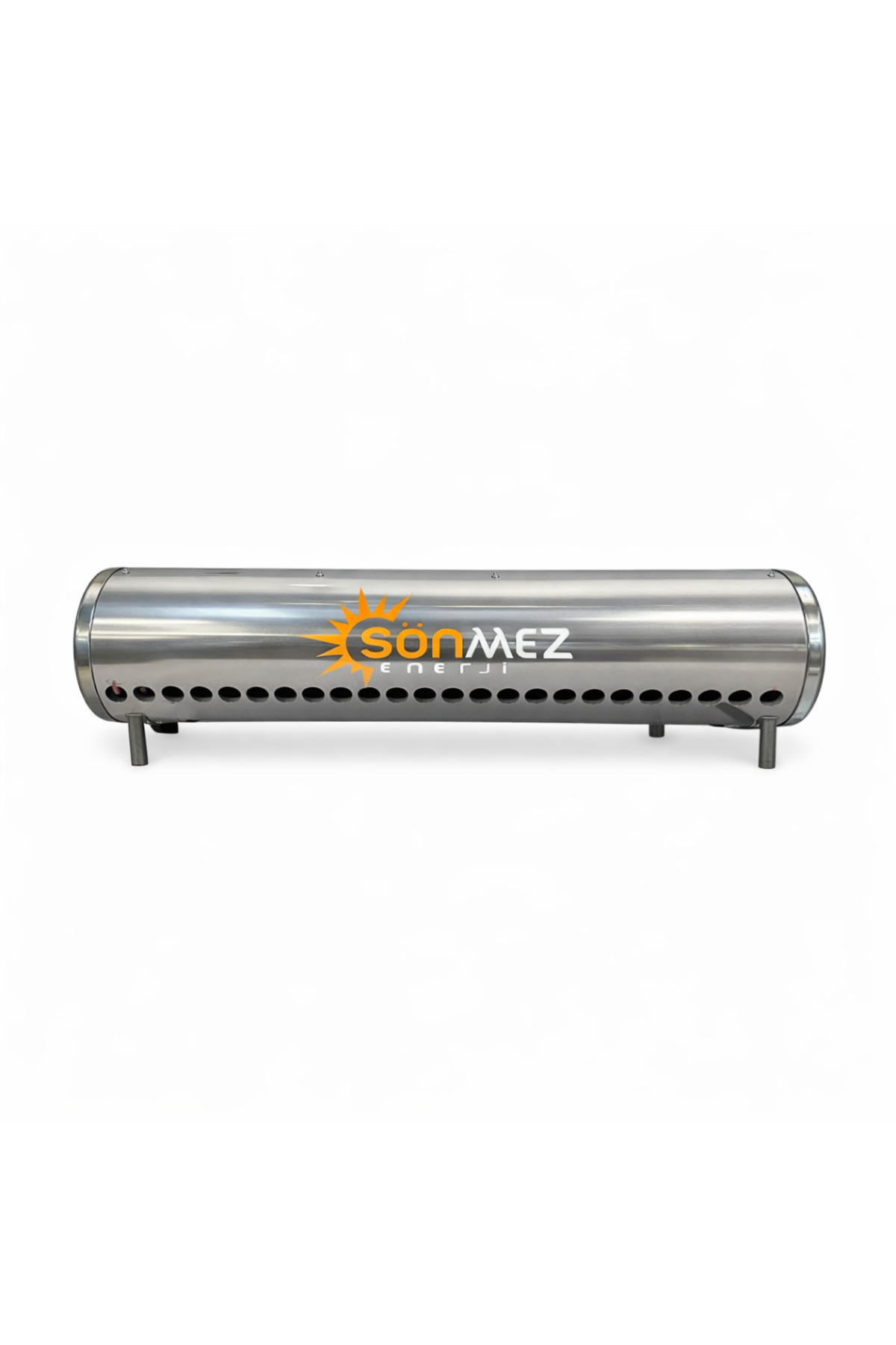 SÖNMEZ Solar KROM 18x Vakum Tüplü Güneş Enerjisi Sıcak Su Deposu (SADECE DEPO) (AÇIK DEVRE DOĞAL AKIŞLI)
